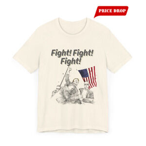 Trump Defiance Fight! Fight! Fight! - Unisex T-Shirt
